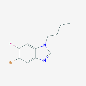 5-Bromo-1-butyl-6-fluorobenzoimidazole HydrochlorideͼƬ