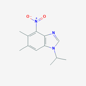 1-isopropyl-5,6-dimethyl-4-nitro-1H-1,3-benzimidazoleͼƬ