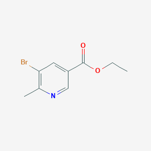 Ethyl 5-Bromo-6-methylnicotinateͼƬ