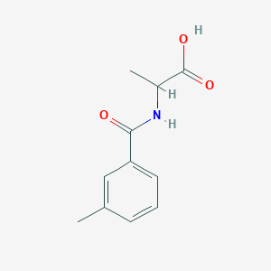 2-[(3-methylphenyl)formamido]propanoic acidͼƬ