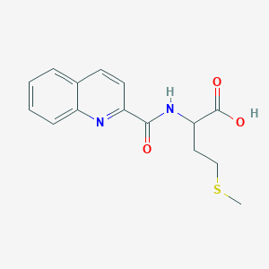 4-(Methylsulfanyl)-2-(quinolin-2-ylformamido)butanoic AcidͼƬ