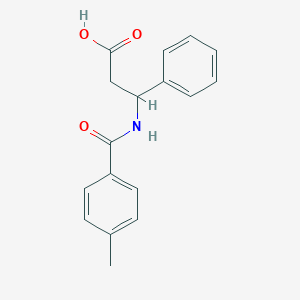 3-[(4-Methylphenyl)formamido]-3-phenylpropanoic AcidͼƬ