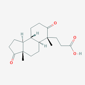 4-Nor-3,5-seco-5,17-dioxoandrostan-3-oic AcidͼƬ