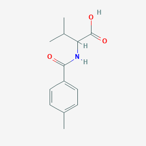 3-Methyl-2-[(4-methylphenyl)formamido]butanoic AcidͼƬ