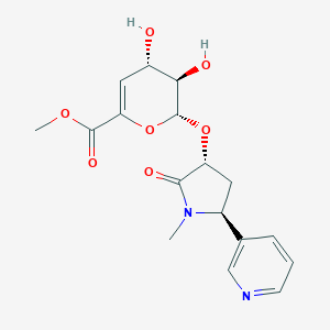 trans-3'-Hydroxy Cotinine-O-(4-deoxy-4,5-didehydro)-β-D-glucuronide Methyl Ester图片