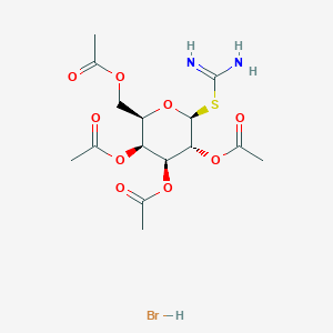 2-(2,3,4,6-Tetra-O-acetyl--D-galactopyranosyl)thiopseudourea HydrobromideͼƬ