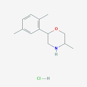 2-(2,5-dimethylphenyl)-5-methylmorpholine hydrochlorideͼƬ