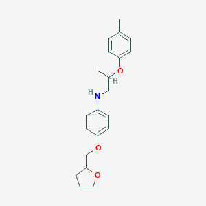 N-[2-(4-Methylphenoxy)propyl]-4-(tetrahydro-2-furanylmethoxy)anilineͼƬ