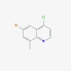 6-Bromo-4-chloro-8-methylquinolineͼƬ