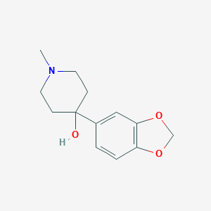 4-Hydroxy-4-[3,4-(methylenedioxy)phenyl]-1-methylpiperidineͼƬ