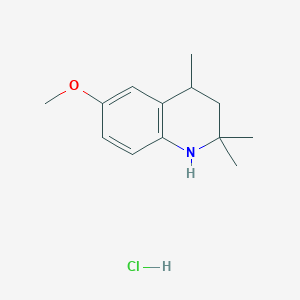 6-Methoxy-2,2,4-trimethyl-1,2,3,4-tetrahydroquinoline hydrochlorideͼƬ