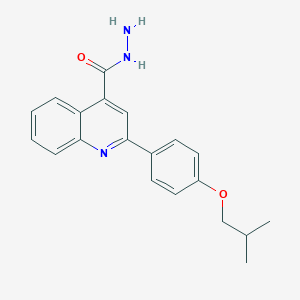 2-(4-Isobutoxyphenyl)quinoline-4-carbohydrazide图片