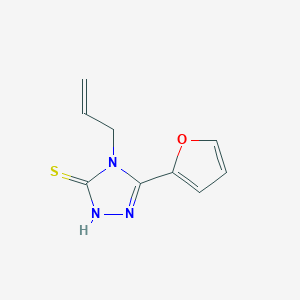 4-Allyl-5-furan-2-yl-4H-[1,2,4]triazole-3-thiolͼƬ