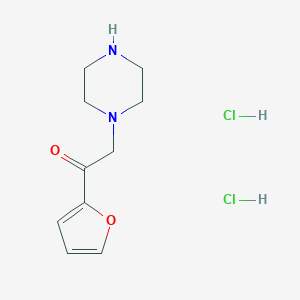 1-(furan-2-yl)-2-(piperazin-1-yl)ethan-1-one dihydrochlorideͼƬ