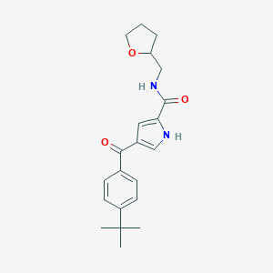 4-[4-(tert-butyl)benzoyl]-N-(tetrahydro-2-furanylmethyl)-1H-pyrrole-2-carboxamideͼƬ