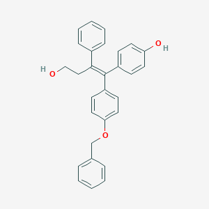 (E)--[(4-Hydroxyphenyl)[4-(phenylmethoxy)phenyl]methylene]benzenepropanolͼƬ