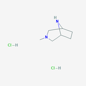 3-methyl-3,8-diazabicyclo[3,2,1]octane dihydrochlorideͼƬ