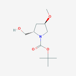 tert-Butyl(2S,4R)-2-(Hydroxymethyl)-4-methoxypyrrolidine-1-carboxylateͼƬ