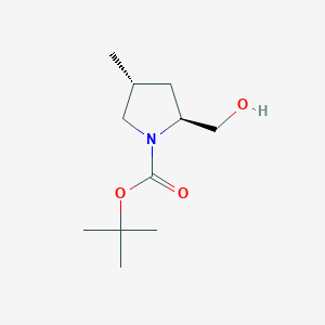 tert-butyl(2S,4R)-2-(hydroxymethyl)-4-methylpyrrolidine-1-carboxylateͼƬ