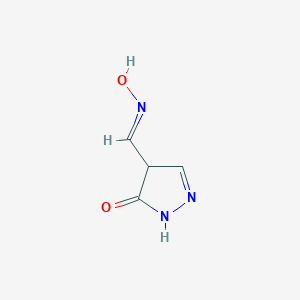 5-oxo-4,5-dihydro-1H-pyrazole-4-carbaldehyde oximeͼƬ