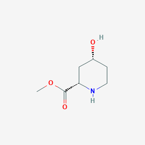 (2S,4R)-Methyl-4-hydroxypiperidine-2-carboxylateͼƬ