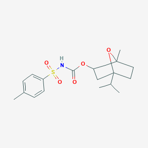 4-Isopropyl-1-methyl-7-oxabicyclo[2,2,1]hept-2-yl N-[(4-methylphenyl)sulfonyl]carbamateͼƬ