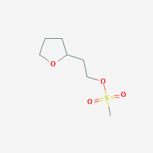 2-(oxolan-2-yl)ethyl methanesulfonateͼƬ