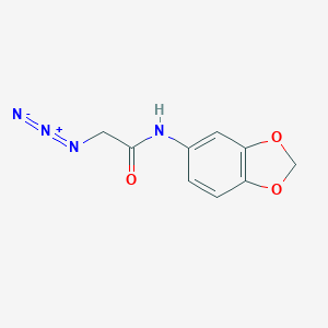 2-azido-N-1,3-benzodioxol-5-ylacetamideͼƬ