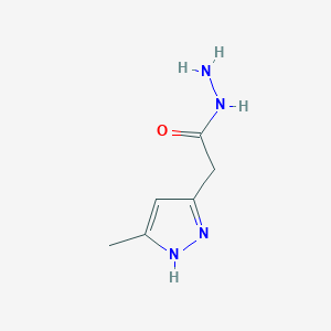 2-(3-methyl-1H-pyrazol-5-yl)acetohydrazide图片