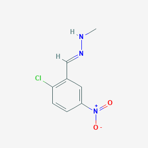 (E)-1-[(2-chloro-5-nitrophenyl)methylidene]-2-methylhydrazineͼƬ