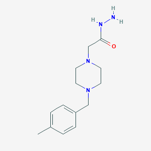 2-{4-[(4-Methylphenyl)methyl]piperazin-1-yl}acetohydrazideͼƬ