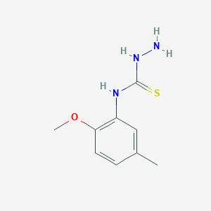 4-(2-Methoxy-5-methylphenyl)-3-thiosemicarbazide图片