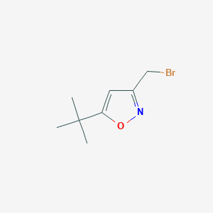 3-(bromomethyl)-5-tert-butyl-1,2-oxazoleͼƬ