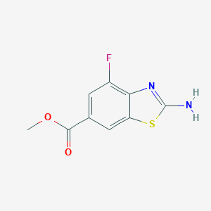methyl2-amino-4-fluoro-1,3-benzothiazole-6-carboxylateͼƬ