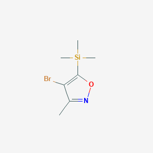 4-Bromo-3-methyl-5-trimethylsilanyl-isoxazoleͼƬ