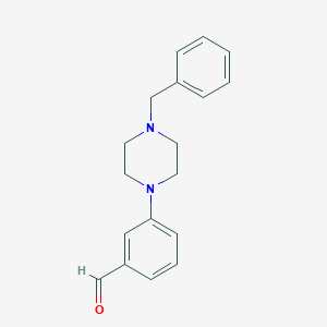 3-(4-Benzyl-piperazin-1-yl)-benzaldehydeͼƬ