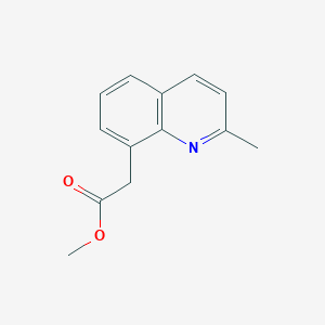 methyl 2-(2-methylquinolin-8-yl)acetateͼƬ