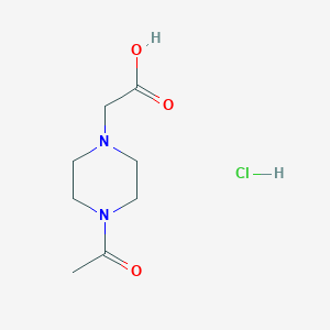 2-(4-acetylpiperazin-1-yl)acetic acid hydrochlorideͼƬ