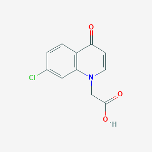 2-(7-chloro-4-oxo-1,4-dihydroquinolin-1-yl)acetic acidͼƬ