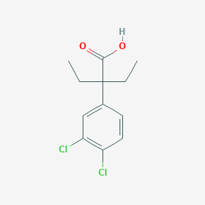2-(3,4-Dichlorophenyl)-2-ethylbutanoic AcidͼƬ