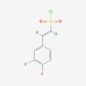 2-(3,4-Difluorophenyl)ethenesulfonyl ChlorideͼƬ