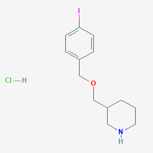 4-Iodobenzyl 3-piperidinylmethyl etherhydrochlorideͼƬ