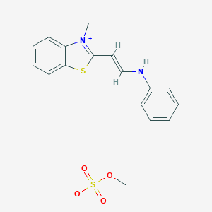 3-Methyl-2-[2-(phenylamino)ethenyl]benzothiazolium Methyl SulfateͼƬ