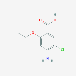 4-氨基-5-氯-2-乙氧基苯甲酸图片