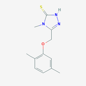 5-[(2,5-dimethylphenoxy)methyl]-4-methyl-4H-1,2,4-triazole-3-thiolͼƬ