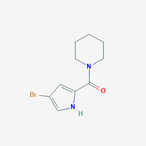 1-[(4-bromo-1H-pyrrol-2-yl)carbonyl]piperidineͼƬ