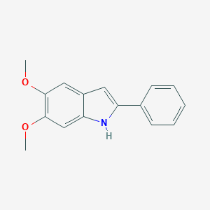 5,6-二甲氧基-2-苯吲哚图片