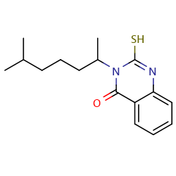 3-(6-methylheptan-2-yl)-2-sulfanyl-3,4-dihydroquinazolin-4-oneͼƬ