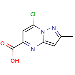 7-chloro-2-methyl-pyrazolo[1,5-a]pyrimidine-5-carboxylicacidͼƬ