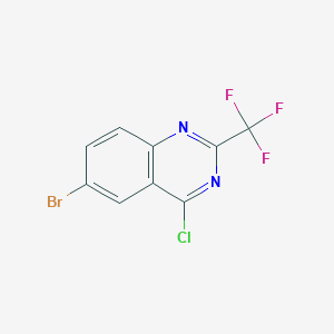 6-bromo-4-chloro-2-(trifluoromethyl)quinazolineͼƬ